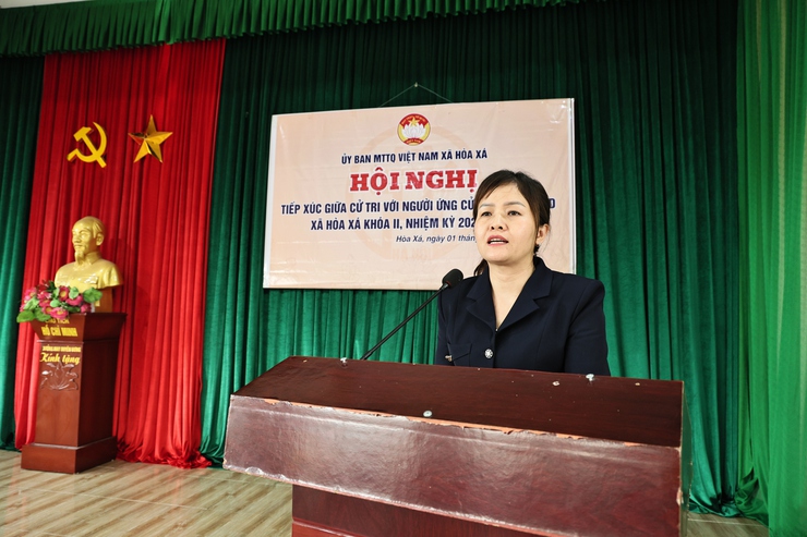 ỨNG CỬ VIÊN ĐƠN VỊ BẦU CỬ SỐ 03 XÃ HOÀ XÁ 
HOÀN THÀNH TIẾP XÚC CỬ TRI VẬN ĐỘNG BẦU CỬ- Ảnh 3.