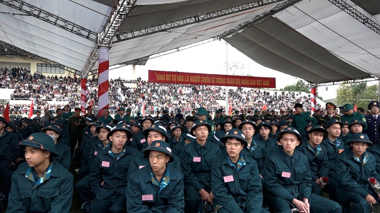 39 thanh niên xã Mỹ Đức phấn khởi tự hào trong ngày hội tòng quân 2026- Ảnh 22.