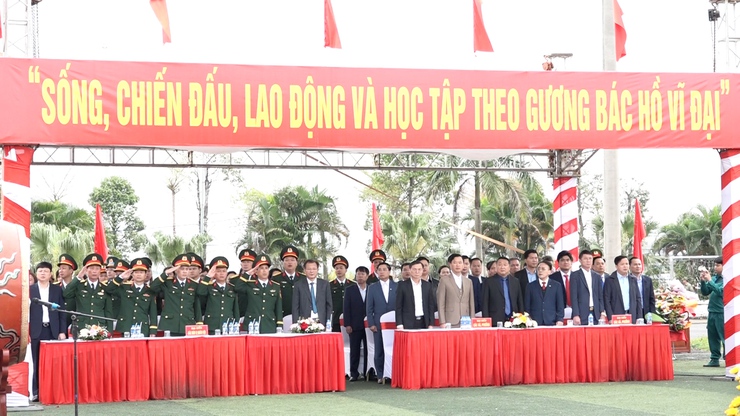 39 thanh niên xã Mỹ Đức phấn khởi tự hào trong ngày hội tòng quân 2026- Ảnh 2.