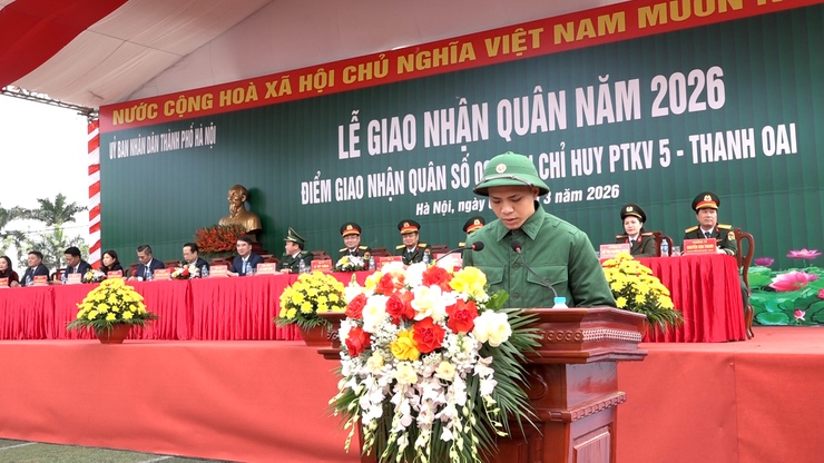 39 thanh niên xã Mỹ Đức phấn khởi tự hào trong ngày hội tòng quân 2026- Ảnh 16.