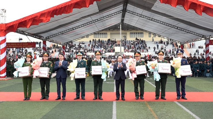 39 thanh niên xã Mỹ Đức phấn khởi tự hào trong ngày hội tòng quân 2026- Ảnh 26.