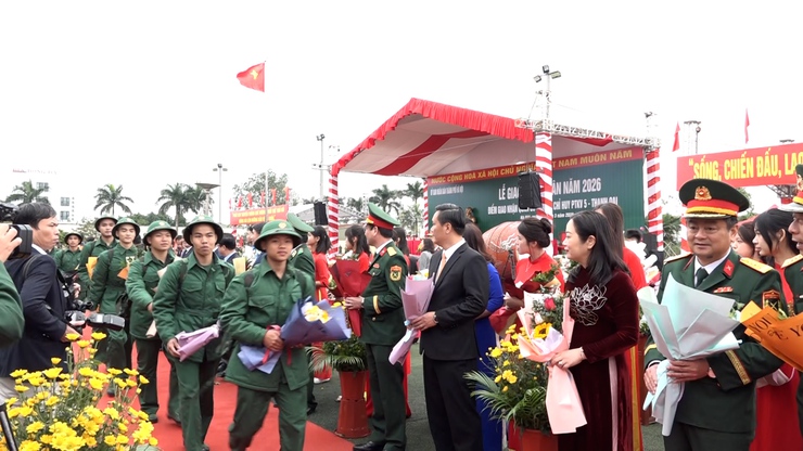 39 thanh niên xã Mỹ Đức phấn khởi tự hào trong ngày hội tòng quân 2026- Ảnh 29.