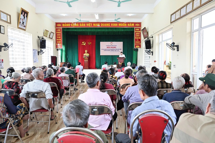 ỨNG CỬ VIÊN ĐƠN VỊ BẦU CỬ SỐ 03 XÃ HOÀ XÁ 
HOÀN THÀNH TIẾP XÚC CỬ TRI VẬN ĐỘNG BẦU CỬ- Ảnh 10.