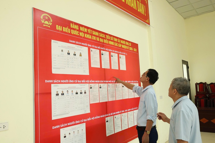 Cử tri Mê Linh sẵn sàng cho bầu cử đại biểu Quốc hội khóa XVI và đại biểu HĐND các cấp- Ảnh 3.