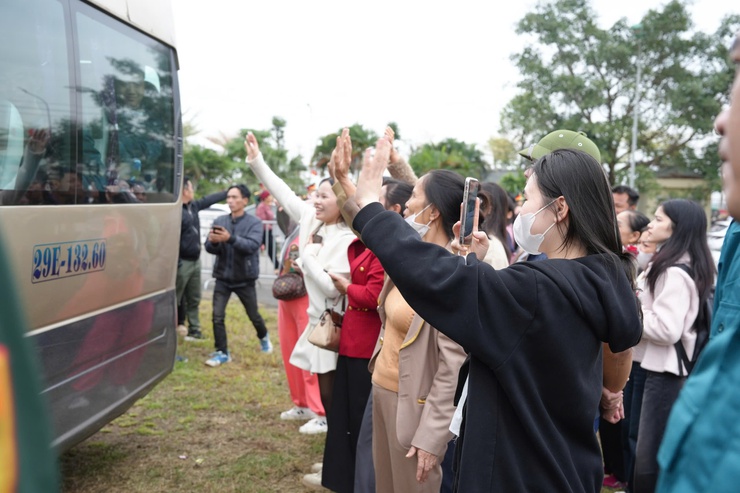 Trang trọng Lễ giao- nhận quân năm 2026 tại điểm giao quân xã Thanh Oai- Ảnh 25.