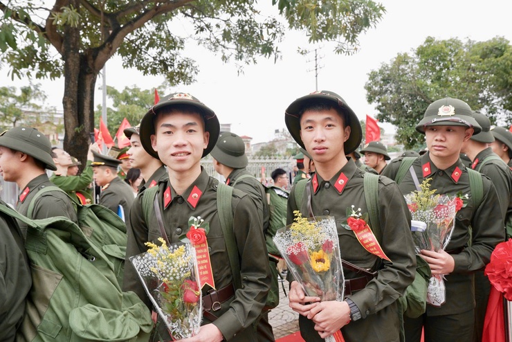 UBND xã Thiên Lộc tổ chức hội nghị động viên công dân lên đường thực hiện nghĩa vụ quân sự và tham gia nghĩa vụ Công an nhân dân năm 2026- Ảnh 29.