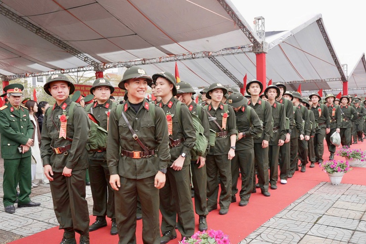 UBND xã Thiên Lộc tổ chức hội nghị động viên công dân lên đường thực hiện nghĩa vụ quân sự và tham gia nghĩa vụ Công an nhân dân năm 2026- Ảnh 30.