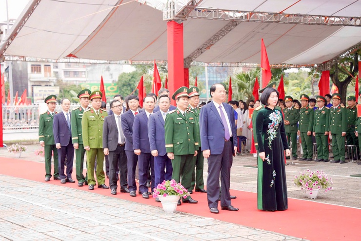 UBND xã Thiên Lộc tổ chức hội nghị động viên công dân lên đường thực hiện nghĩa vụ quân sự và tham gia nghĩa vụ Công an nhân dân năm 2026- Ảnh 19.