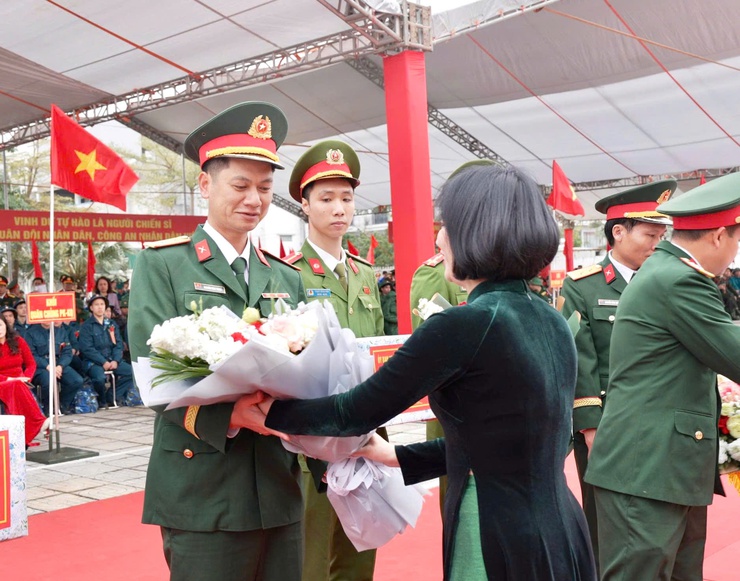 UBND xã Thiên Lộc tổ chức hội nghị động viên công dân lên đường thực hiện nghĩa vụ quân sự và tham gia nghĩa vụ Công an nhân dân năm 2026- Ảnh 24.