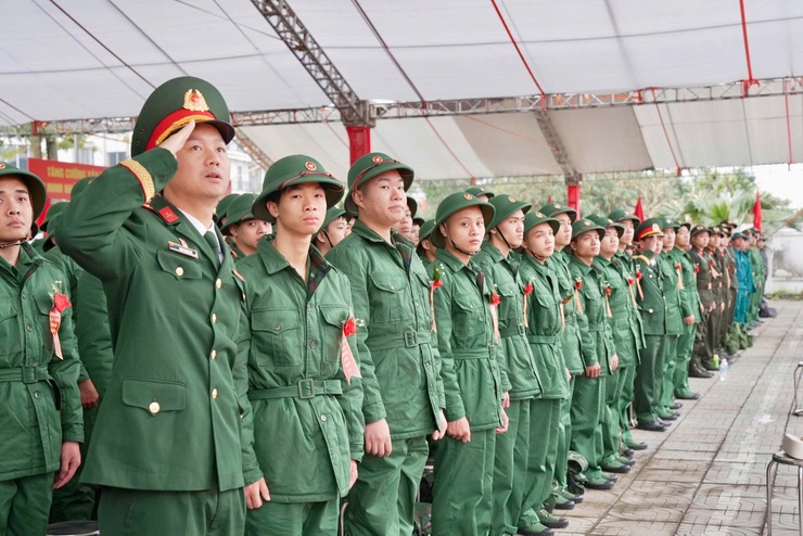 UBND xã Thiên Lộc tổ chức hội nghị động viên công dân lên đường thực hiện nghĩa vụ quân sự và tham gia nghĩa vụ Công an nhân dân năm 2026- Ảnh 12.