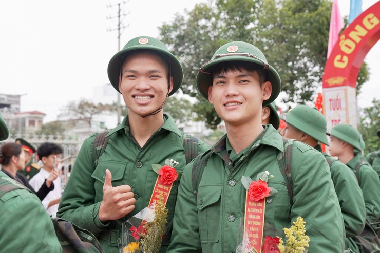 UBND xã Thiên Lộc tổ chức hội nghị động viên công dân lên đường thực hiện nghĩa vụ quân sự và tham gia nghĩa vụ Công an nhân dân năm 2026- Ảnh 23.