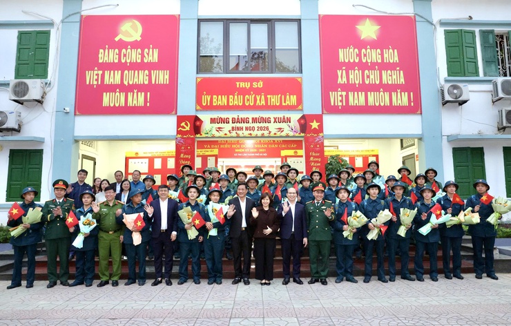 XÃ THƯ LÂM LONG TRỌNG TỔ CHỨC HỘI NGHỊ GIAO QUÂN NĂM 2026- Ảnh 9.