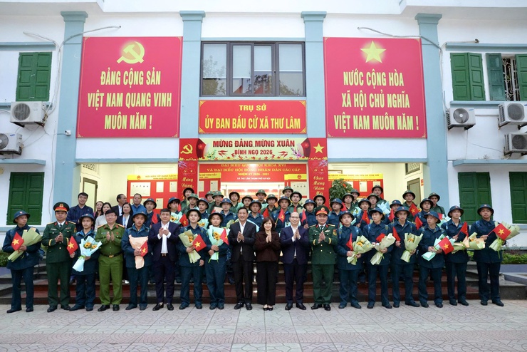 XÃ THƯ LÂM LONG TRỌNG TỔ CHỨC HỘI NGHỊ GIAO QUÂN NĂM 2026- Ảnh 10.