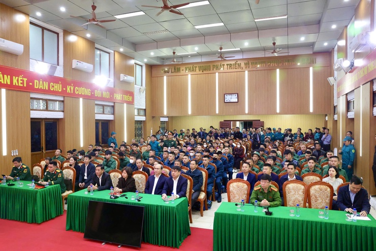 XÃ THƯ LÂM LONG TRỌNG TỔ CHỨC HỘI NGHỊ GIAO QUÂN NĂM 2026- Ảnh 1.