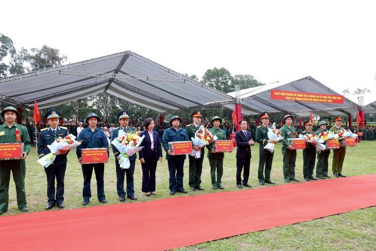 XÃ THƯ LÂM LONG TRỌNG TỔ CHỨC HỘI NGHỊ GIAO QUÂN NĂM 2026- Ảnh 13.