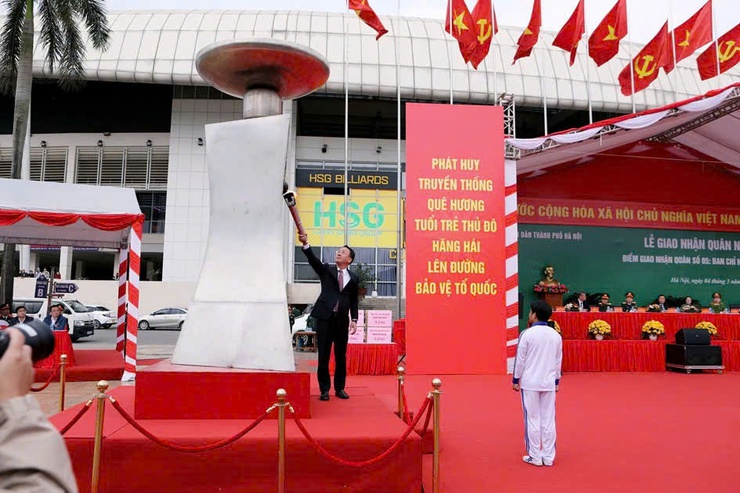 THANH NIÊN PHƯỜNG ĐÔNG NGẠC PHẤN KHỞI LÊN ĐƯỜNG NHẬP NGŨ BẢO VỆ TỔ QUỐC.- Ảnh 2.