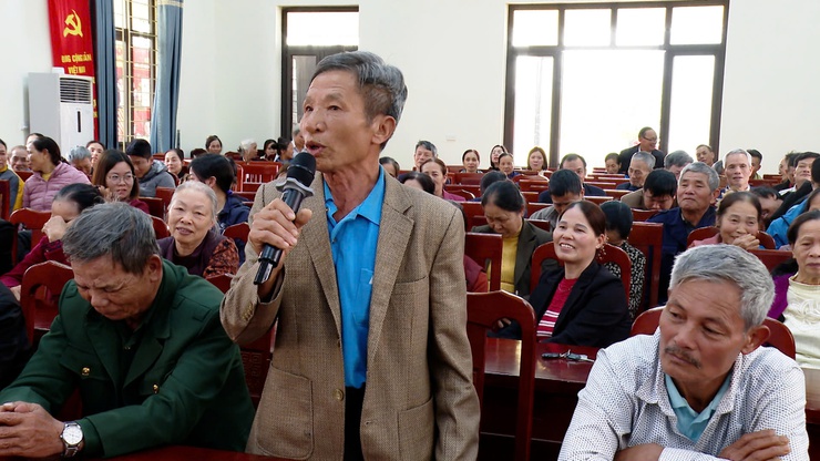 ỨNG HOÀ TỔ CHỨC HỘI NGHỊ TIẾP XÚC CỬ TRI TẠI ĐƠN VỊ BẦU CỬ SỐ 1, 2, 4 VÀ 5.- Ảnh 7.