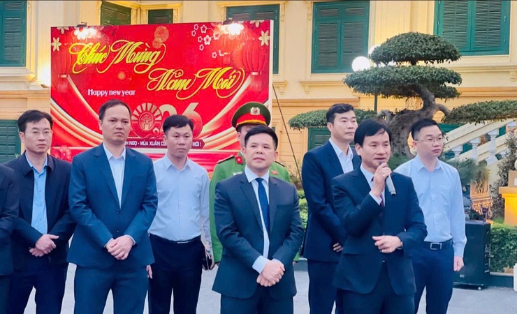 Xã Phúc Thọ tổ chức Lễ tiễn chân và đưa tân binh lên đường nhập ngũ thực hiện Nghĩa vụ Quân sự và nghĩa vụ tham gia Công an Nhân dân năm 2026- Ảnh 2.