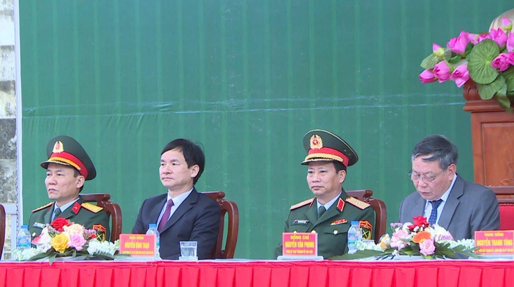 Lễ giao nhận quân năm 2026 - Điểm giao nhận quân số 2 Ban Chỉ huy phòng thủ khu vực 2 - Phúc Thọ- Ảnh 2.