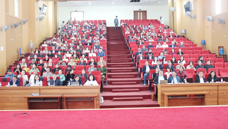 Quốc Oai tập huấn nghiệp vụ công tác bầu cử đại biểu Quốc hội khóa XVI và đại biểu HĐND các cấp- Ảnh 1.