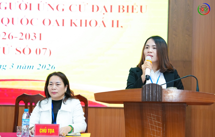 Hội nghị tiếp xúc cử tri để người ứng cử đại biểu HĐND xã Quốc Oai khóa II vận động bầu cử tại đơn vị bầu cử số 07- Ảnh 13.