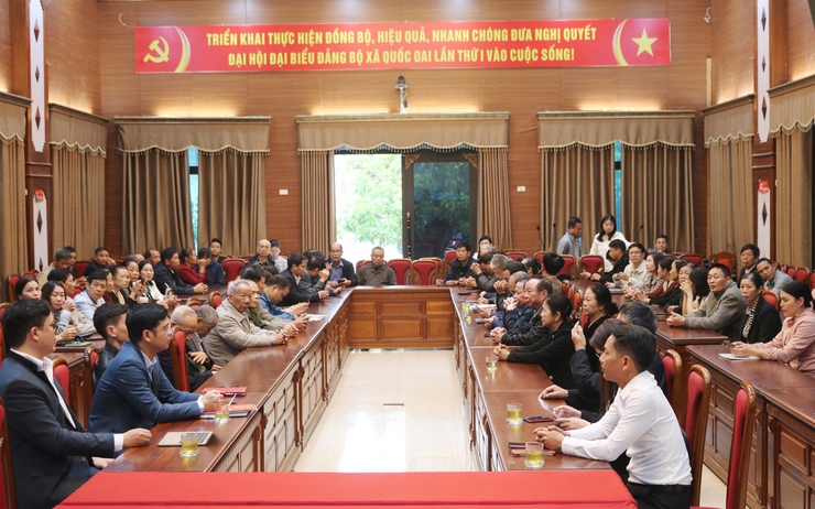 Xã Quốc Oai tuyên truyền luật sửa đổi, bổ sung luật bầu cử đại biểu Quốc hội và HĐND các cấp- Ảnh 2.