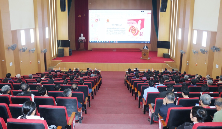 Quốc Oai tập huấn nghiệp vụ công tác bầu cử đại biểu Quốc hội khóa XVI và đại biểu HĐND các cấp- Ảnh 2.