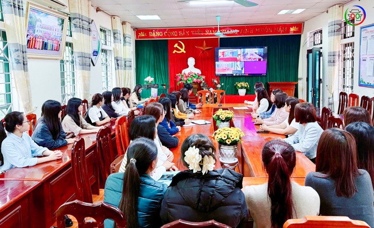 Hội nghị tiếp xúc cử tri để người ứng cử đại biểu HĐND xã Quốc Oai khóa II vận động bầu cử tại đơn vị bầu cử số 07- Ảnh 6.