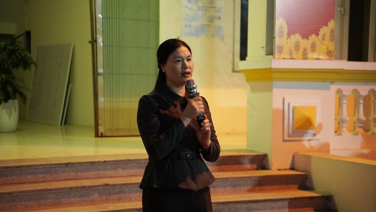 Xã Phượng Dực tiếp lửa cho tân binh trước giờ nhập ngũ- Ảnh 1.