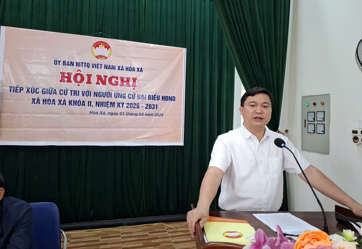 Cử tri đơn vị bầu cử số 4 phát huy dân chủ, củng cố niềm tin vào các đại biểu dân cử tương lai- Ảnh 1.