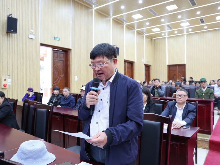 Các ứng cử viên đại biểu HĐND thành phố Hà Nội - đơn vị bầu cử số 20 vận động bầu cử- Ảnh 8.