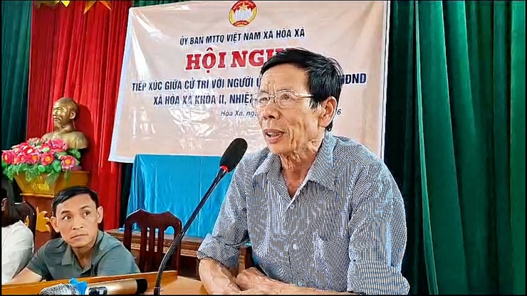 Cử tri đơn vị bầu cử số 4 phát huy dân chủ, củng cố niềm tin vào các đại biểu dân cử tương lai- Ảnh 8.