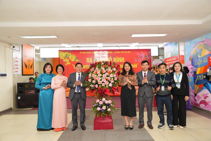 Phường Việt Hưng tiếp tục cho ra mắt mô hình “Smart Canteen” tại 03 cơ sở giáo dục- Ảnh 4.