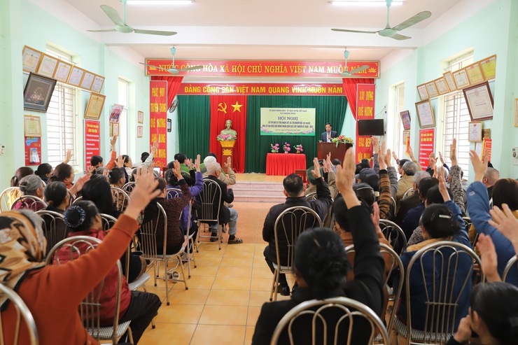 UBMTTQ Việt Nam xã Thượng Phúc phát huy vai trò trong bầu cử đại biểu Quốc hội khóa XVI và đại biểu Hội đồng nhân dân các cấp nhiệm kỳ 2026 - 2031- Ảnh 2.