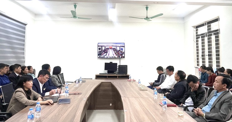 Hội nghị tiếp xúc giữa cử tri với ứng cử viên đại biểu HĐND thành phố Hà Nội, nhiệm kỳ 2026-2031, đơn vị bầu cử số 23- Ảnh 3.