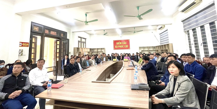 Hội nghị tiếp xúc giữa cử tri với ứng cử viên đại biểu HĐND thành phố Hà Nội, nhiệm kỳ 2026-2031, đơn vị bầu cử số 23- Ảnh 2.