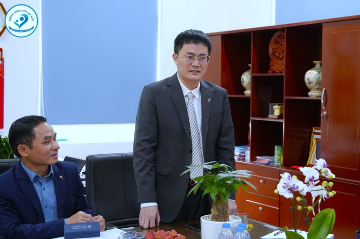 TRẠM Y TẾ PHƯỜNG THANH LIỆT KÝ KẾT HỢP TÁC CHUYÊN MÔN VỚI BỆNH VIỆN NHI HÀ NỘI - Ảnh 3.