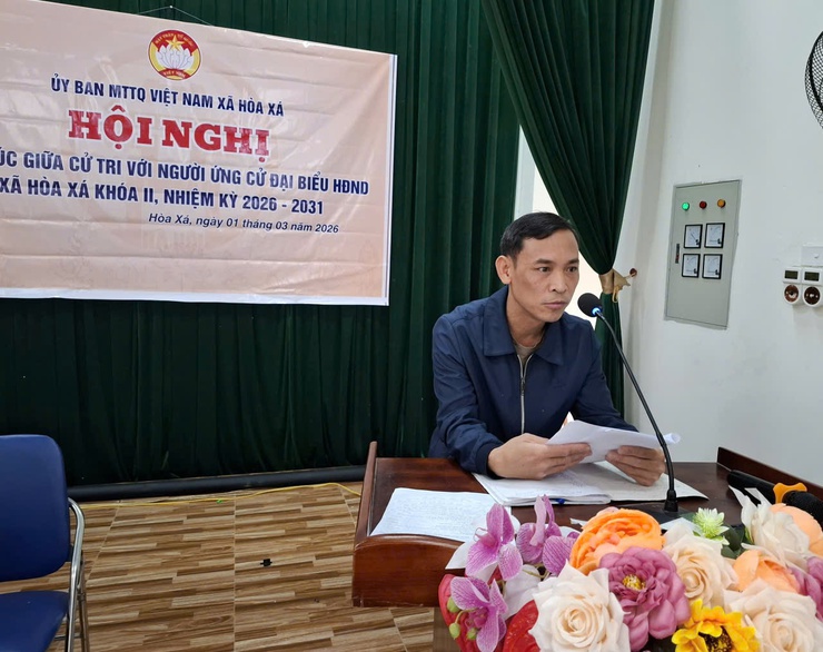Cử tri đơn vị bầu cử số 4 phát huy dân chủ, củng cố niềm tin vào các đại biểu dân cử tương lai- Ảnh 6.