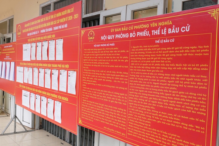 Phường Yên Nghĩa tăng cường các biện pháp bảo đảm an toàn cho ngày bầu cử đại biểu Quốc hội khóa XVI và đại biểu HĐND các cấp nhiệm kỳ 2026 - 2031- Ảnh 3.