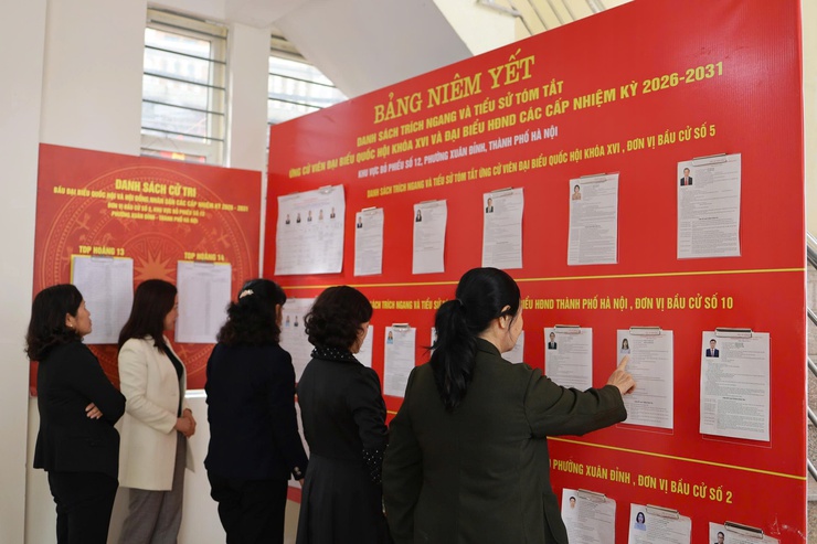 Phường Xuân Đỉnh tổ chức tiếp xúc cử tri đơn vị bầu cử số 02: Phát huy dân chủ, lựa chọn đại biểu xứng đáng- Ảnh 5.