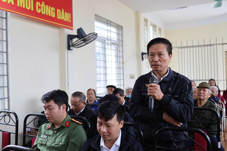 Phường Xuân Đỉnh tổ chức tiếp xúc cử tri đơn vị bầu cử số 02: Phát huy dân chủ, lựa chọn đại biểu xứng đáng- Ảnh 4.