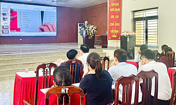 Hòa Xá tập huấn, nâng cao nghiệp vụ cho Ban, Tổ bầu cử: Chuẩn bị kỹ lưỡng, bảo đảm đúng luật, đúng quy trình- Ảnh 3.