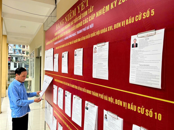 CÁC KHU VỰC BỎ PHIẾU THUỘC ĐƠN VỊ BẦU CỬ SỐ 3 - PHƯỜNG ĐÔNG NGẠC HÂN HOAN HƯỚNG VỀ NGÀY BẦU CỬ ĐẠI BIỂU QUỐC HỘI KHÓA XVI VÀ ĐẠI BIỂU HĐND CÁC CẤP NHIỆM KỲ 2026 - 2031- Ảnh 4.