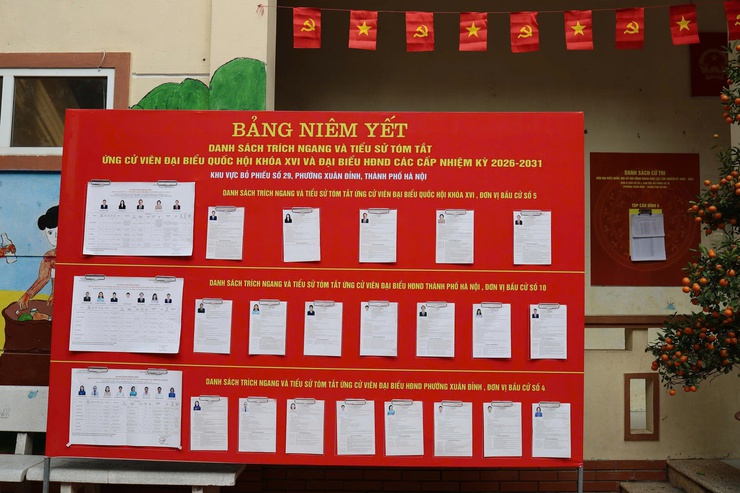 Phường Xuân Đỉnh: Tiếp xúc cử tri tại khu vực bầu cử số 4- Ảnh 2.