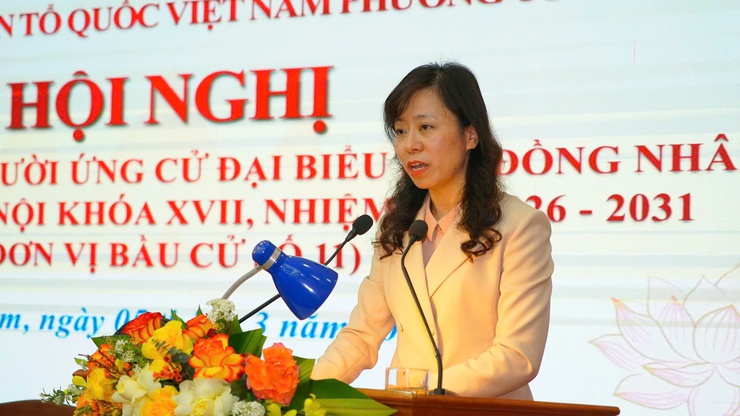 Phường Từ Liêm tổ chức hội nghị tiếp xúc cử tri với người ứng cử đại biểu HĐND Thành phố Hà Nội nhiệm kỳ 2026–2031- Ảnh 2.