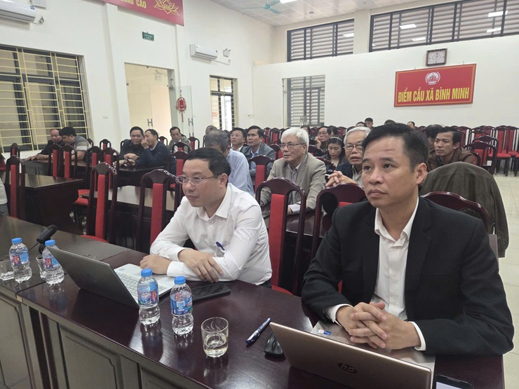 Bình Minh tham dự trực tuyến Hội nghị tiếp xúc cử tri, vận động bầu cử của những người ứng cử đại biểu Hội đồng nhân dân thành phố Hà Nội khóa XVII, nhiệm kỳ 2026-2031.- Ảnh 3.