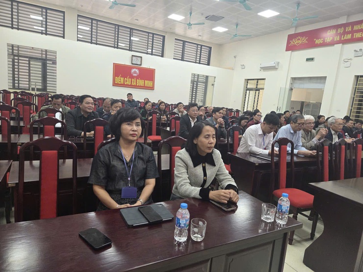 Bình Minh tham dự trực tuyến Hội nghị tiếp xúc cử tri, vận động bầu cử của những người ứng cử đại biểu Hội đồng nhân dân thành phố Hà Nội khóa XVII, nhiệm kỳ 2026-2031.- Ảnh 4.