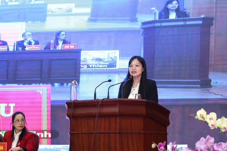 Cử tri xã Hòa Xá và các xã thuộc đơn vị bầu cử số 21 tiếp xúc 05 ứng cử viên đại biểu HĐND Thành phố Hà Nội nhiệm kỳ 2026–2031- Ảnh 4.