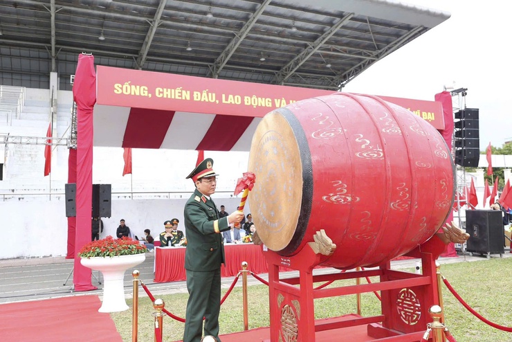 BAN CHỈ HUY PHÒNG THỦ KHU VỰC 1 - SÓC SƠN LONG TRỌNG TỔ CHỨC LỄ GIAO NHẬN QUÂN NĂM 2026- Ảnh 3.