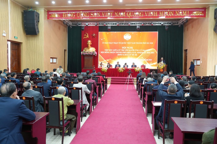 Bình Minh tham dự trực tuyến Hội nghị tiếp xúc cử tri, vận động bầu cử của những người ứng cử đại biểu Hội đồng nhân dân thành phố Hà Nội khóa XVII, nhiệm kỳ 2026-2031.- Ảnh 1.